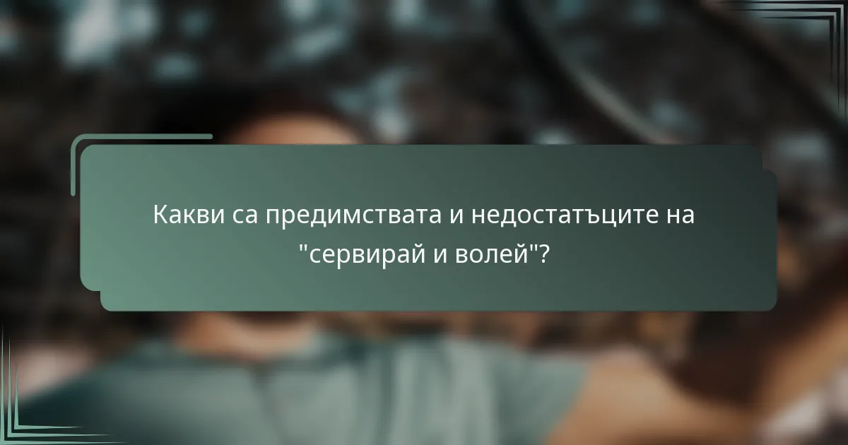 Какви са предимствата и недостатъците на 